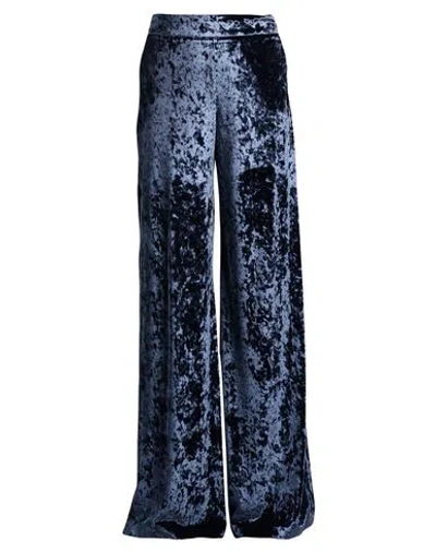 House Of Amen Woman Pants Midnight Blue Size 6 Polyester, Elastane