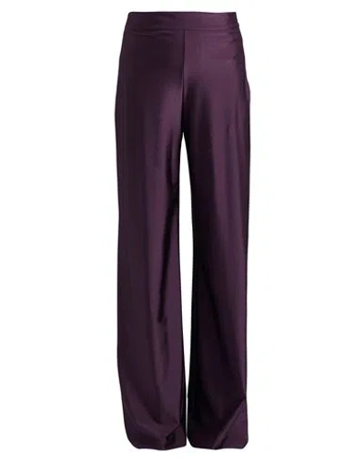 House Of Amen Woman Pants Plum Size 6 Polyamide, Elastane