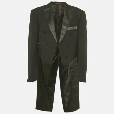 Pre-owned House Of Benet's House Of St.benets Crepe Tailcoat Jacket S In Black