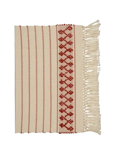 House Of Capricorn Amélia Brick Placemat In Neutral