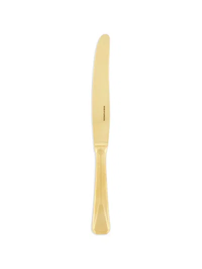 House Of Capricorn Borgonha Dinner Knife In Gold