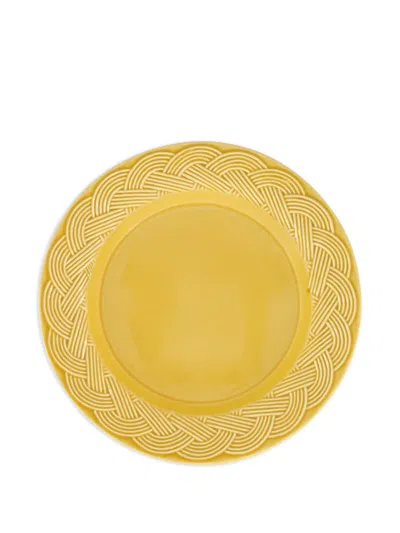 House Of Capricorn Ceramic Dinner Plate In Yellow