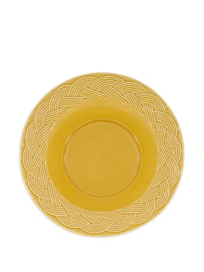 House Of Capricorn Ceramic Soup Plate In Yellow