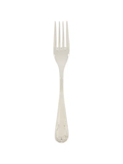 House Of Capricorn Corte Real Dessert Fork In Silver