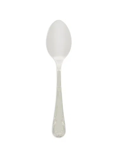 House Of Capricorn Corte Real Silver-tone Stainless-steel Dessert Spoon