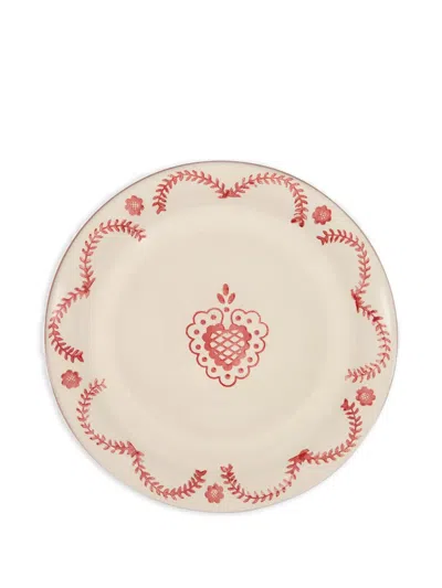 House Of Capricorn Handmade Dinner Plate In Neutral