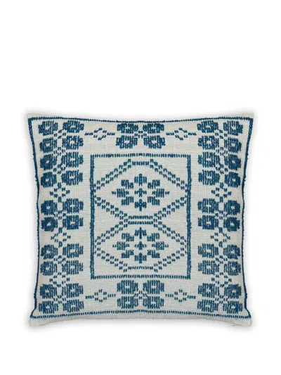 House Of Capricorn Inês Cushion (60x60cm) In Blue