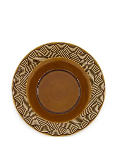 House Of Capricorn Soup Plate In Brown