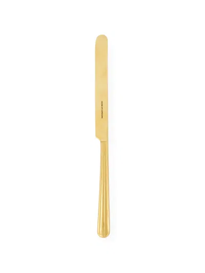 House Of Capricorn Stainless-steel Dessert Knife In Gold