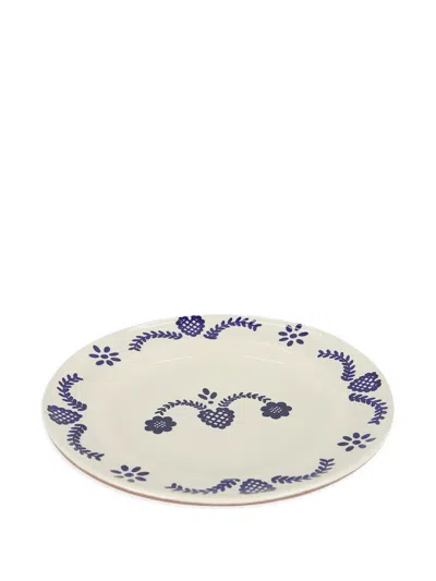 House Of Capricorn Viana Dinner Plate In White