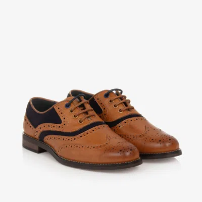 House Of Cavani Kids'  Boys Brown Lace-up Brogues
