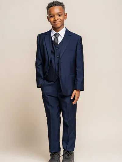 House Of Cavani Kids' Boys Ford Suit In Blue