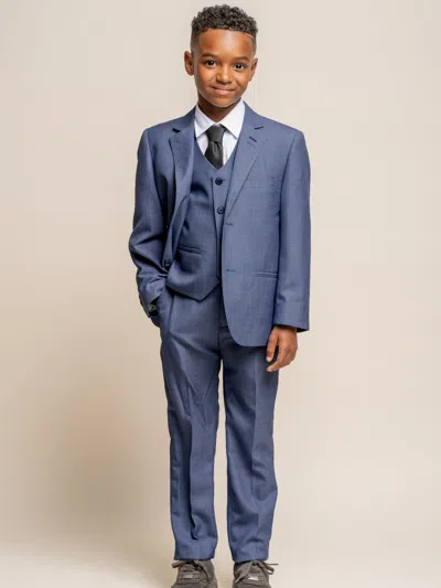 House Of Cavani Kids' Boys Jay Suit In Blue