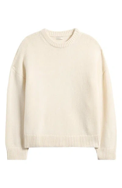 House Of Cb Bear Wool Sweater In White