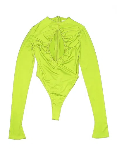 Pre-owned House Of Cb Bodysuit In Green