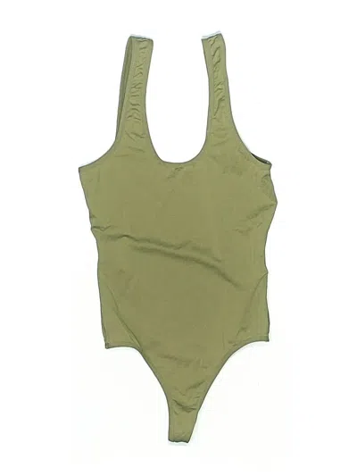 Pre-owned House Of Cb Bodysuit In Green