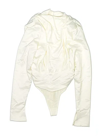 Pre-owned House Of Cb Bodysuit In Ivory