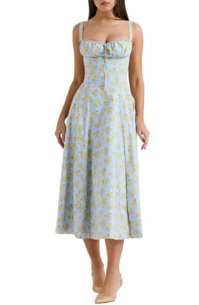 HOUSE OF CB HOUSE OF CB CARMEN BUSTIER SUNDRESS