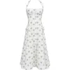 House Of Cb Claudia Halter Midi Dress