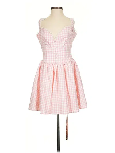 Pre-owned House Of Cb Cocktail Dress In Pink