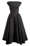 House Of Cb Debutante A-line Dress In Black
