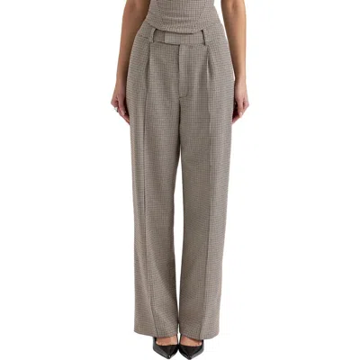 House Of Cb Hayden High Waist Wide Leg Trousers