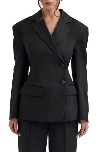 House Of Cb Hudson Blazer In Black