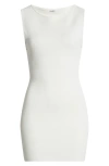 House Of Cb Laguna Stretch Minidress In Cloud Dancer