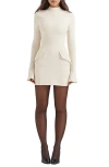 House Of Cb Mahalia Long Sleeve Minidress