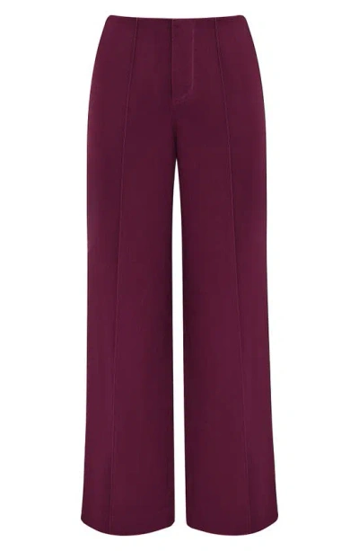 House Of Cb Rivi Loose Fit Trousers In Windsor Wine