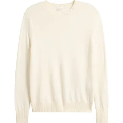 House Of Cb Rochelle Wool & Cashmere Crewneck Sweater In Neutral