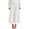 House Of Cb Solara Maxi Sweater Skirt In Ivory