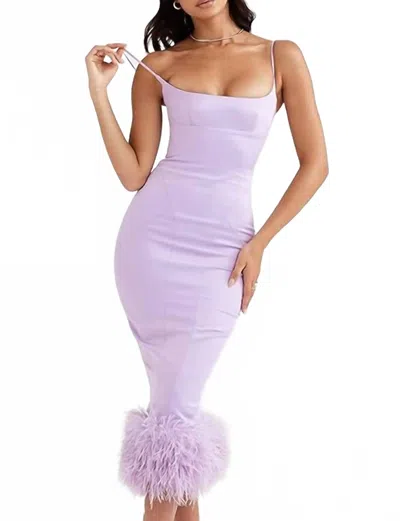 House Of Cb Women's Helena Midi Dress In Orchid In Purple
