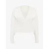 HOUSE OF CB NOOR V-NECK KNITTED CARDIGAN