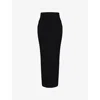 House Of Cb Womens Black The Maxi Bodycon Stretch-woven Maxi Skirt In Black