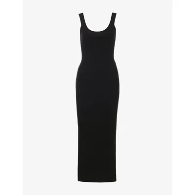 House Of Cb Womens Black The Og Bandage Stretch-woven Maxi Dress