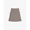 House Of Cb Womens  Nerida Woven Mini Skirt In Brown