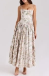 House Of Cb Ysabella Floral Maxi Sundress