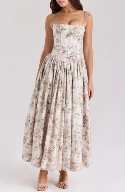 House Of Cb Ysabella Floral Maxi Sundress