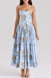 House Of Cb Ysabella Floral Maxi Sundress