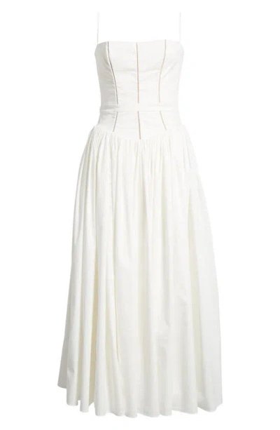House Of Cb Ysabella Floral Maxi Sundress In White