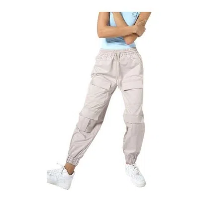 House Of Cenmar (wmns)  Cargo-pockets Pants 'beige' In White