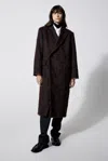 House Of Dagmar Anita Coat In Chocolate