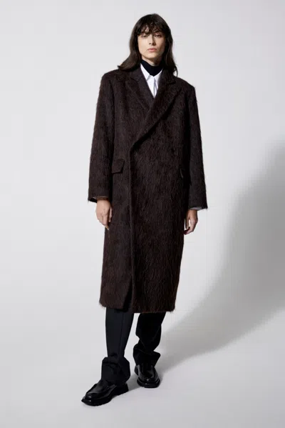 House Of Dagmar Anita Coat In Chocolate