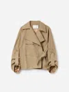 House Of Dagmar Aviator Wool Jacket In Brown