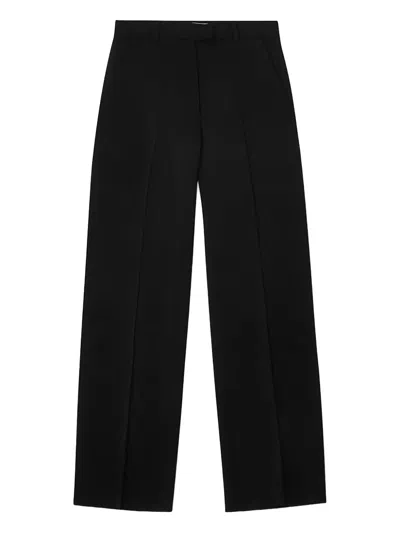 House Of Dagmar Back-creases Trousers In Black