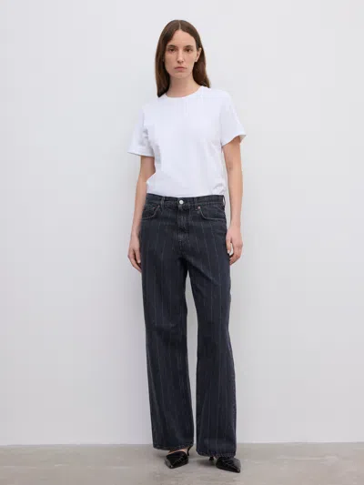 House Of Dagmar Baggy Fit Denim In Multi