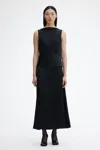 House Of Dagmar Bias Cut Dress In Black