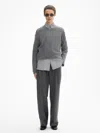 House Of Dagmar Brushed Alpaca Knit In Dark Grey