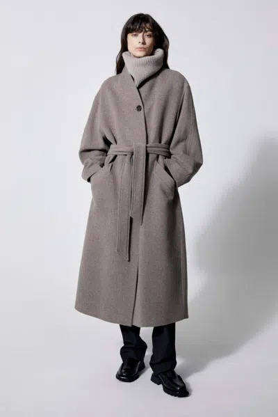 House Of Dagmar Cameron Coat In Nocciola